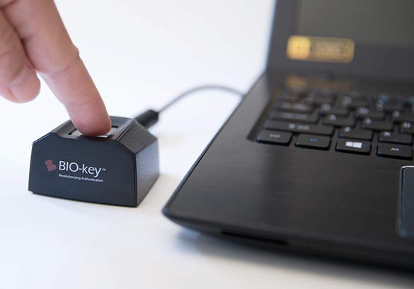 BIO-key PIV-Pro fingerprint scanner